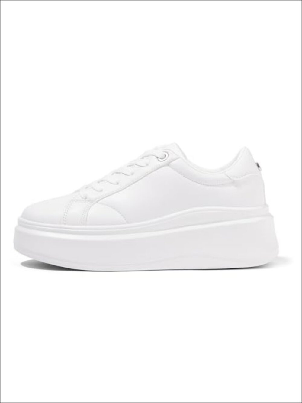 Platform Fashion Sneakers Thick Sole Lace Up Casual Athletic Shoes